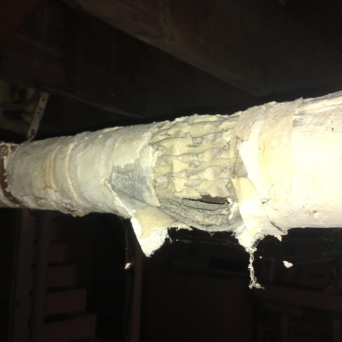 Asbestos Pipe Insulation