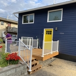 Entry deck and stairs