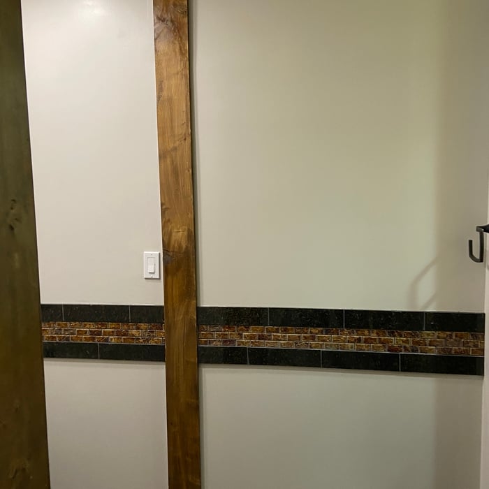 Powder Room Enlargement and Remodel