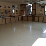 Random flake floor