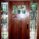 Entryway Sidelights and Transom
