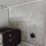 Bathroom tile floor demo