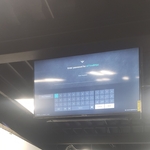 Two 70 inch tv's mounted