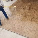 Patio Stamp Color and Seal