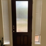 paint and glass replaced