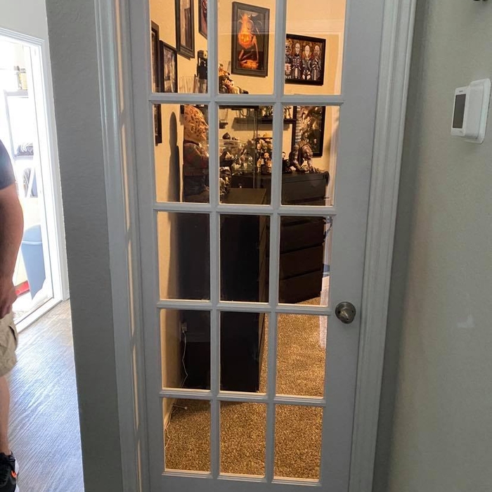New door installed