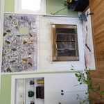 Before fireplace