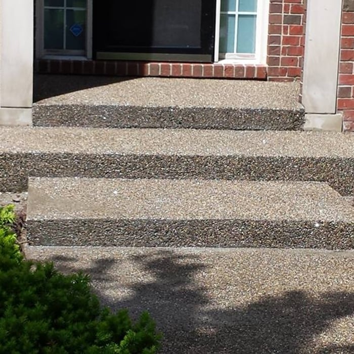 Exposed Porch & Steps