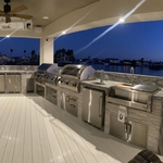 Contemporary BBQ Island