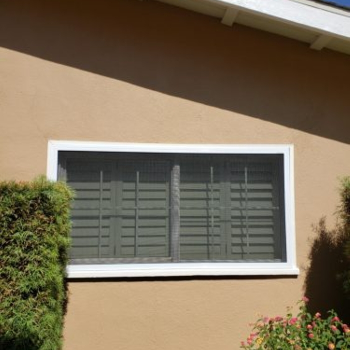 Fixed Security Window Screens