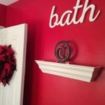 Bathroom - Red