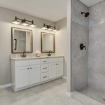 Bathroom remodel custom tile shower