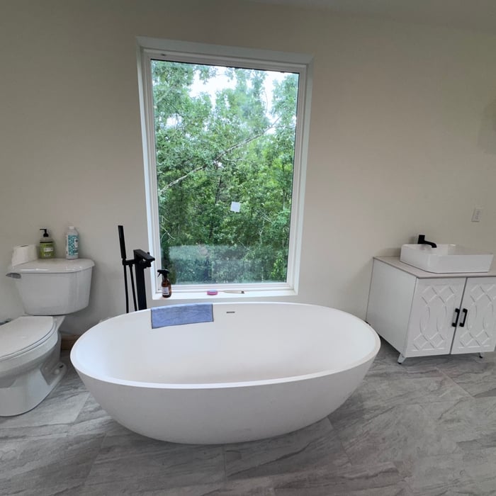 New bathroom
