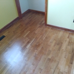 Refinished Hardwood Floor