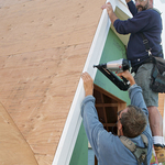 Trim Cladding to Gable Fascia