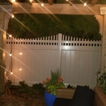 Vinyl or PVC Fence insta