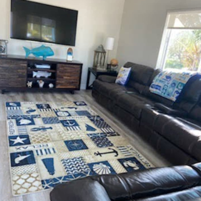 Clean Living Room