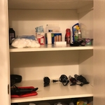 Bathroom Closet Organize