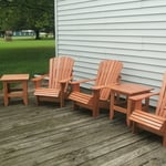 Adirondack Chairs and tables