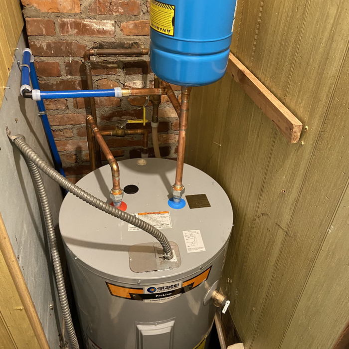 New Electric Water Heater