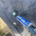 Front porch bay flat roof