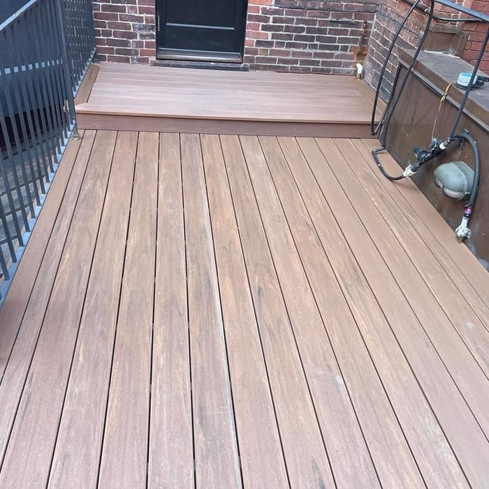 New stairs