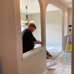 During: Painting Walls and Arches