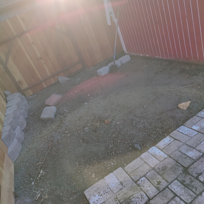 Patio renovation
