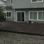 start of the deck rebuilt