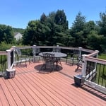 Deck and grilling station