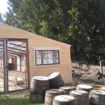 Green house siding