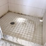 Stall shower floor