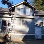 Complete roofing and wood structure repair.