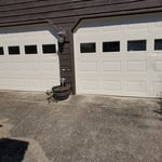 Tornado damaged door