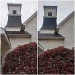 Before and after cleaning