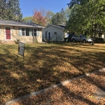 early fall cleanup of yard