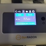 High levels of radon detected