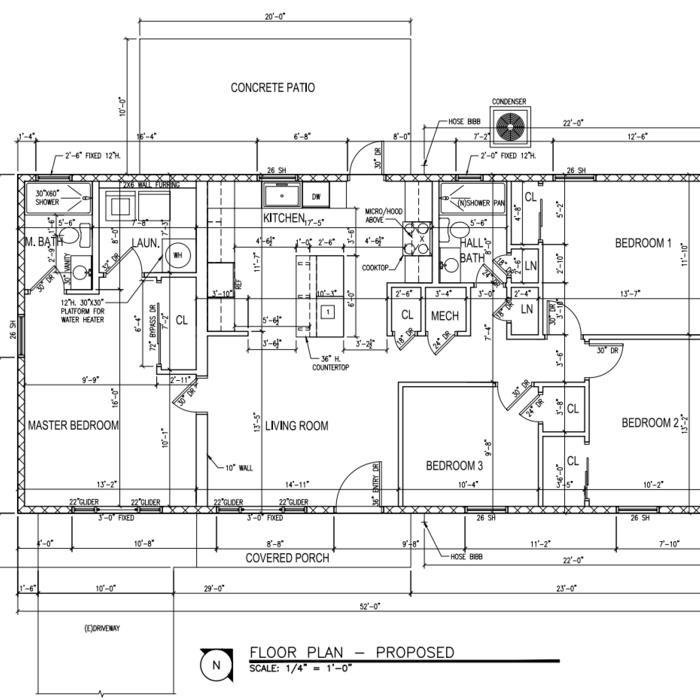 Proposed New Floor Plan