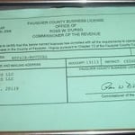 2005 Business License
