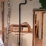 Re pipe bathroom lines