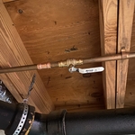 Repair of main supply line