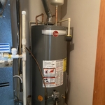 Installation of a new water heater