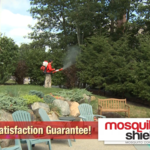 Applying mosquito protection