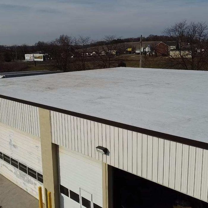 Commercial reroof