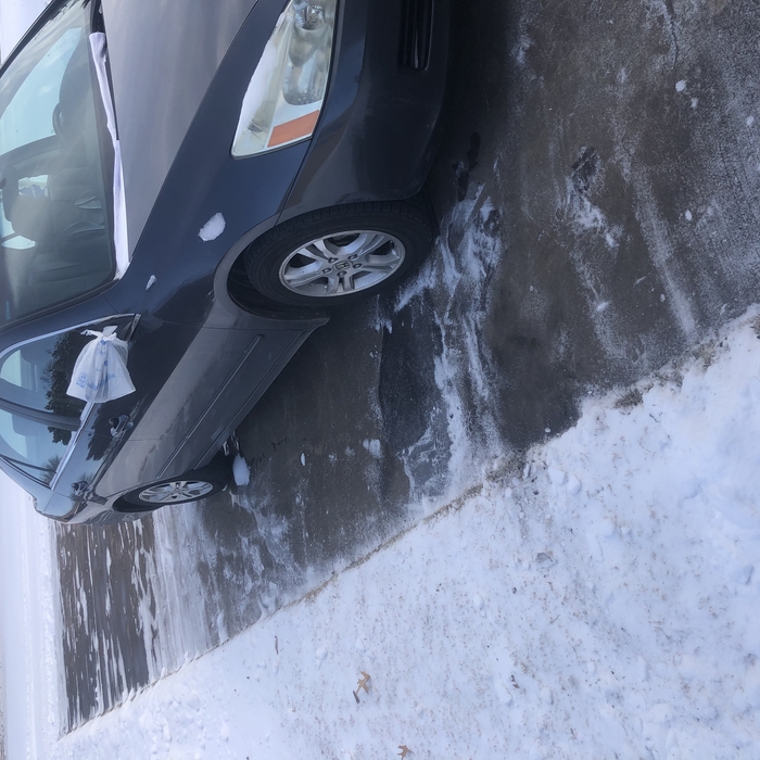 Driveway snow removal