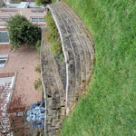 Original Before remodeling Landscape walls