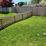 Raw Unstained Fence