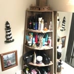 Finished Lighthouse Shelving Unit 1