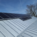 Panels installed