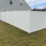 White Privacy Vinyl